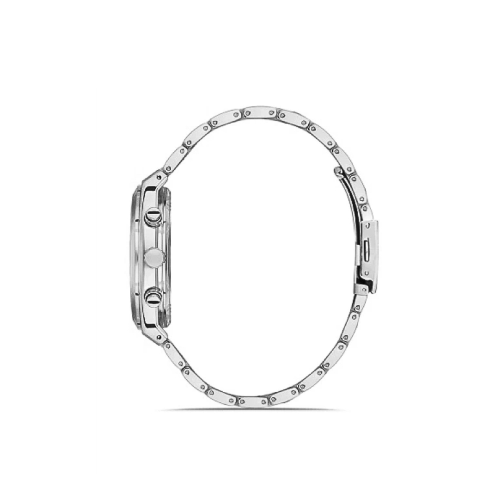 Ferro Gümüş Renk Çelik Kordon Erkek Kol Saati Fonksiyonları Aktif 3 ATM Su Geçirmez TH-FM11451A-A3 - 3