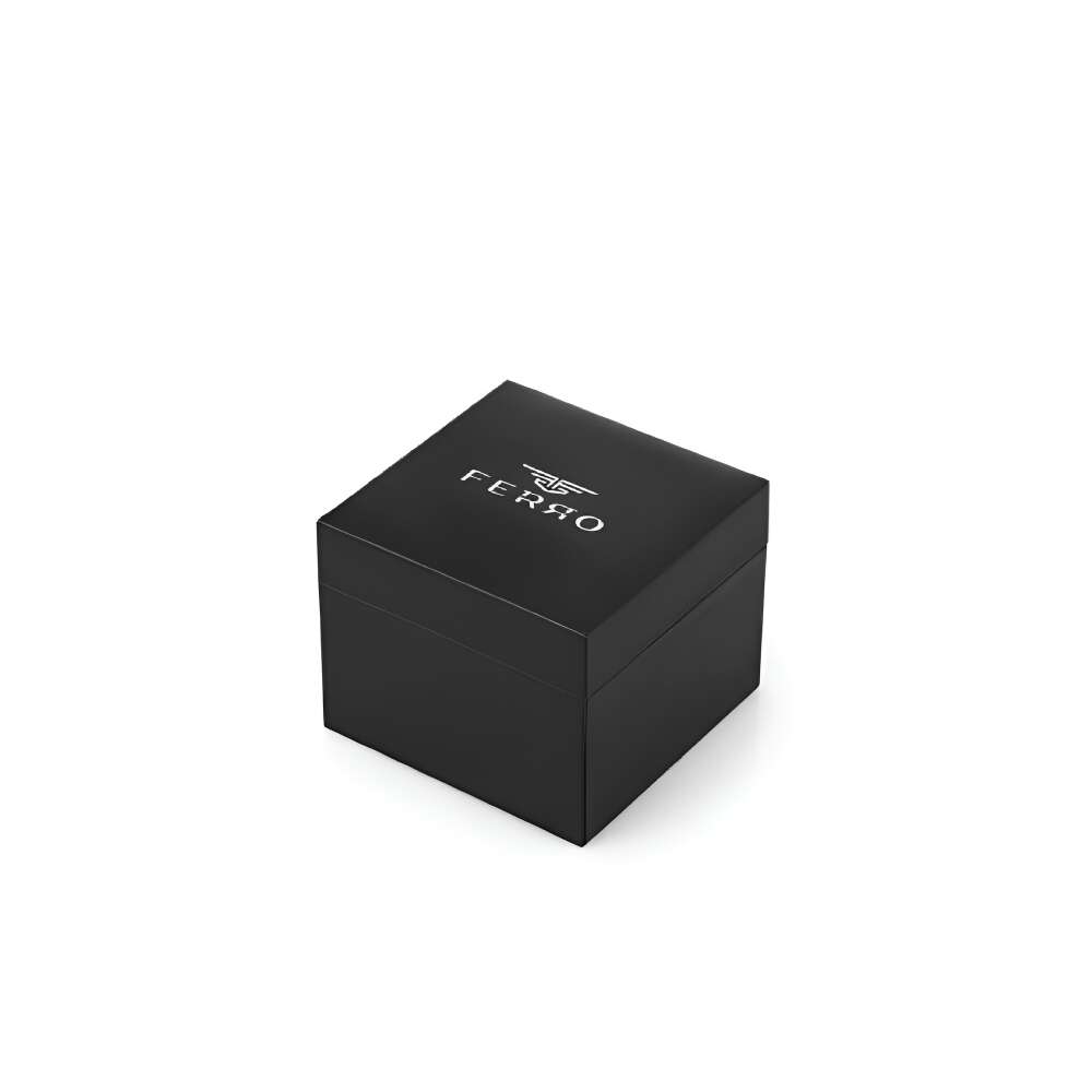 Ferro Gümüş Renk Hasır Kordon Erkek Kol Saati 3 ATM Su Geçirmez TH-TM1536C-1052-E - 3