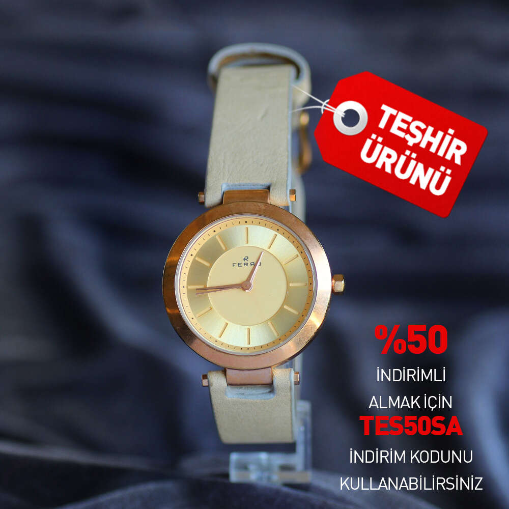 Ferro TH-F51395WT.1 Kadın Kol Saati - 1