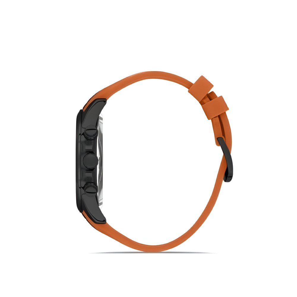 Ferro Turunucu Silikon Kordon Erkek Kol Saati Fonksiyonlar Aktif 3 ATM Su Geçirmez TH-FM31380DWT-ZL - 3