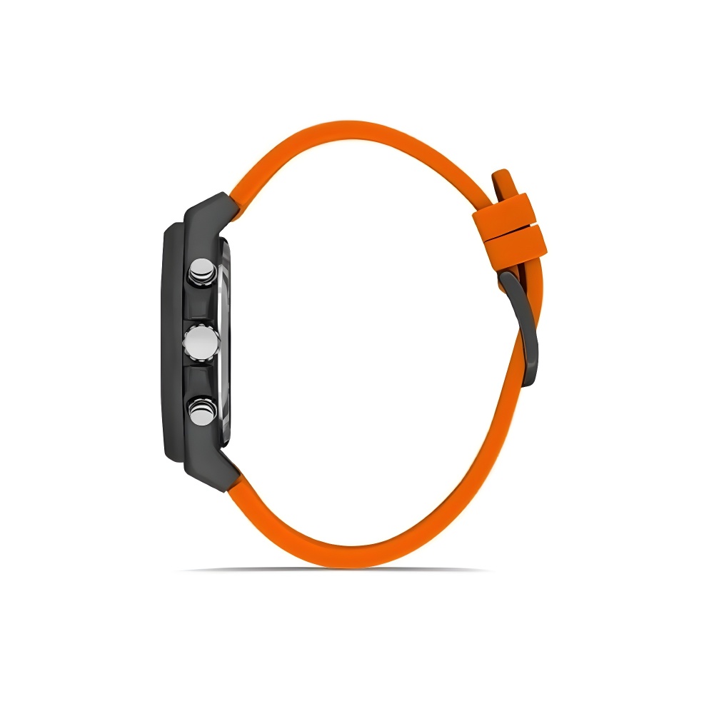Ferro Turunucu Silikon Kordon Erkek Kol Saati Fonksiyonları Aktif 3 ATM Su Geçirmez TH-FM31348DWT-ZL - 3