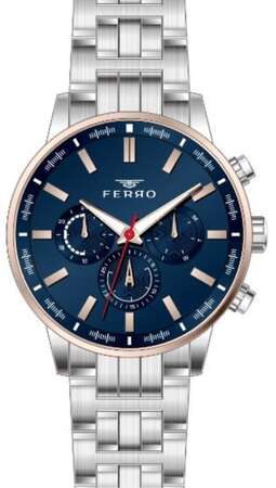 Ferro Rose Çelik Kordon Erkek Kol Saati FM31084A-E3 FM31084A-E3 - FERRO