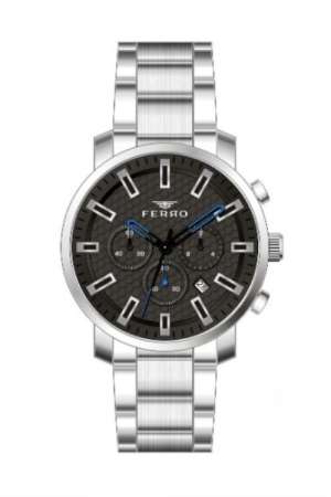 Ferro Gümüş Çelik Kordon Erkek Kol Saati FM31914A-A2 FM31914A-A2 - FERRO