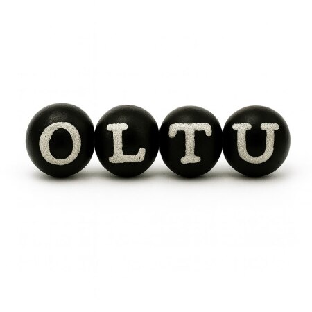 İsme Özel 925 Ayar Gümüş Harf İşlemeli Oltu Tesbih Tanesi - Tesbihane