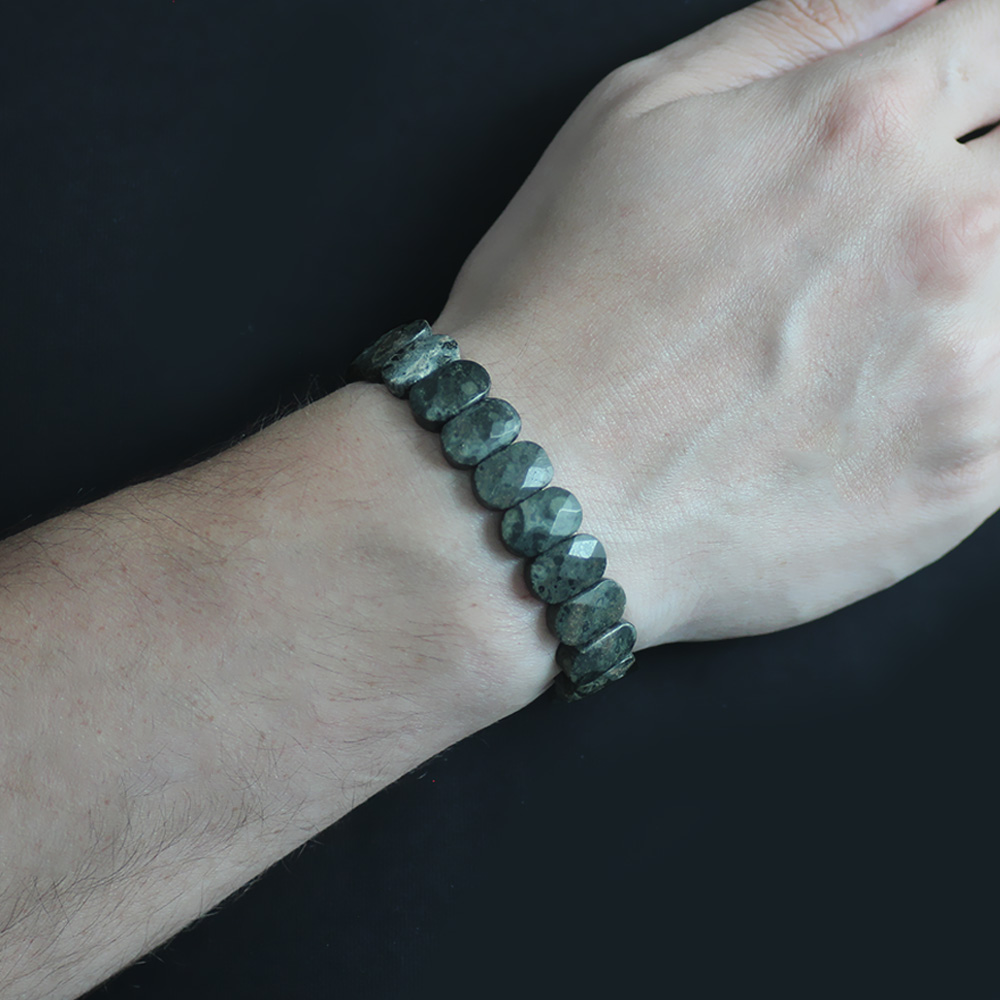 Kanbaba Jasper Doğaltaş Rolex Erkek Bileklik - 2