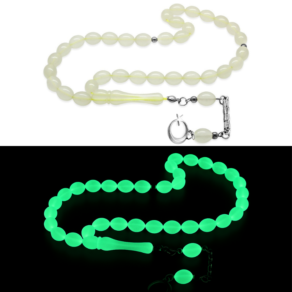 Kararmaz Metal Püsküllü Basic Model Arpa Kesim Kedigözü Tesbih - 2