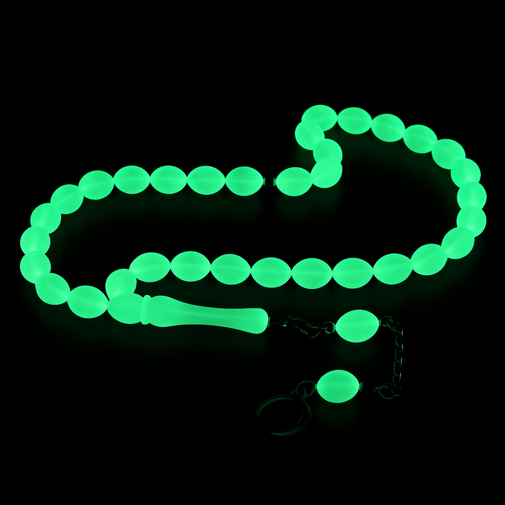 Kararmaz Metal Püsküllü Basic Model Arpa Kesim Kedigözü Tesbih - 3