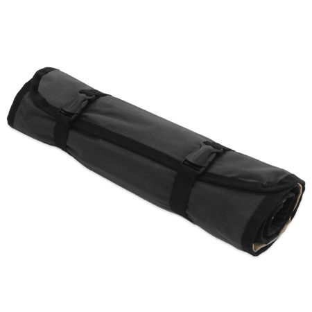 Kemer Muhafazalı Siyah Kumaş Renkli 25li Tesbih Rulosu - Tesbihane