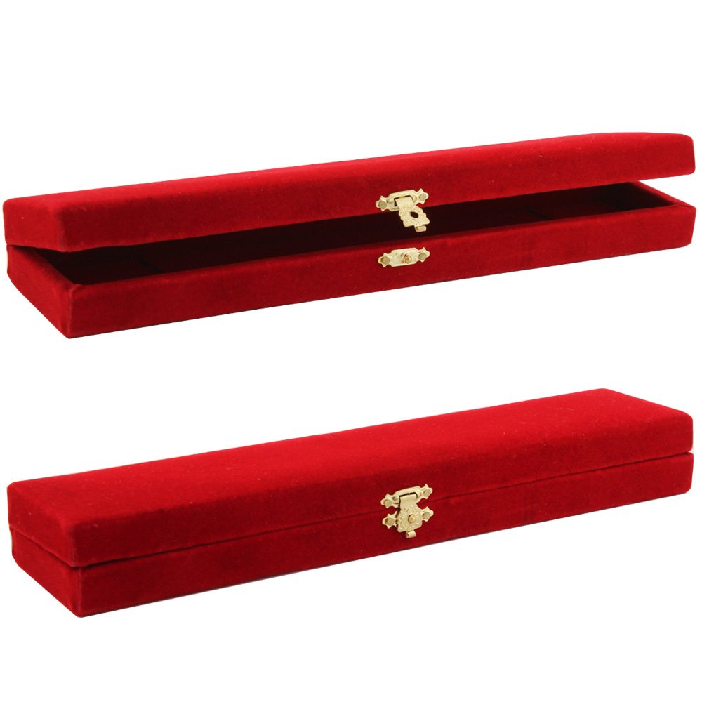 Kırmızı Kadife Tesbih-Bileklik Kutusu - 1