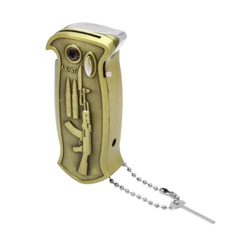 Kişiye Özel Yazılı Emniyet Mekanizmalı Eskitme Renk Manyetolu Kamp Çakmağı - Tesbihane