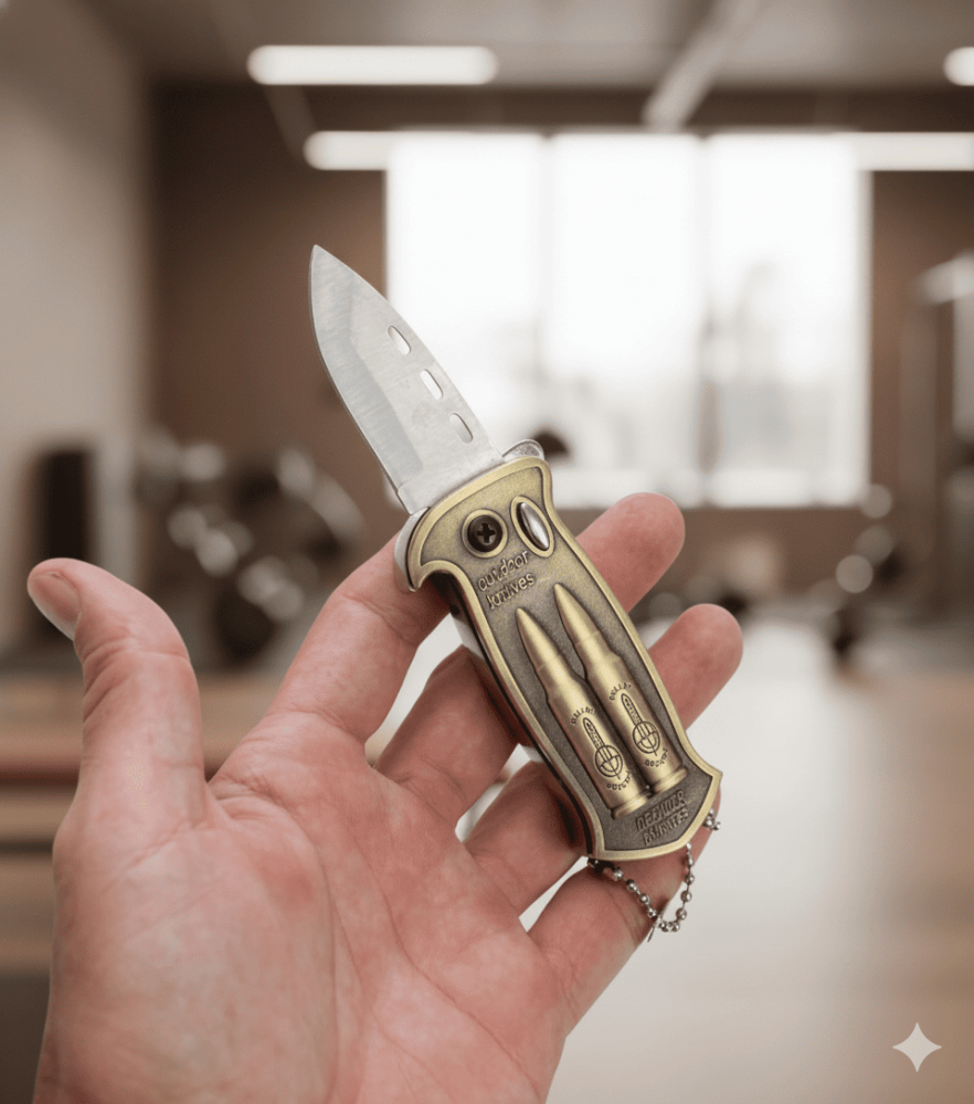 Kişiye Özel Yazılı Emniyet Mekanizmalı Eskitme Renk Uçak Savar Mermisi Temalı Manyetolu Kamp Çakmağı - 2