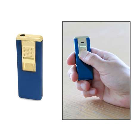 Kişiye Özel İsim Yazılı Lacivert Renk Manyetolu Çakmak - Tesbihane