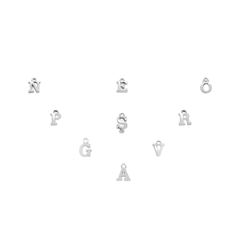 İsme Özel Kararmaz Metal Harf Püskül Ucu - 2