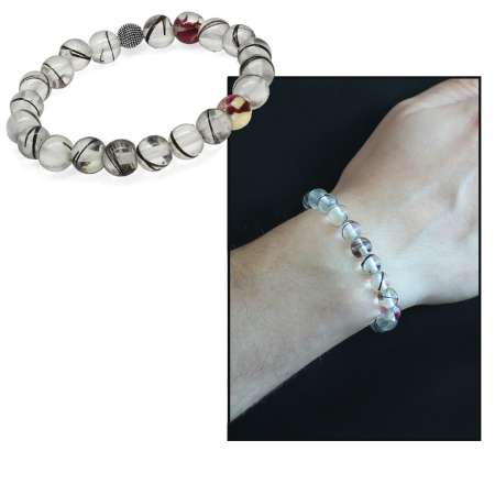 Kişiye Özel Saç Teli İçerir Erkek Bileklik - Tesbihane