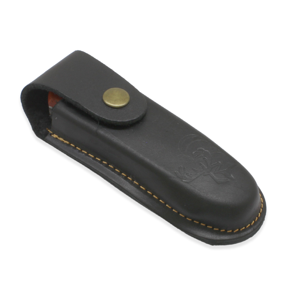 Ceviz Ağacı Saplı Hayta Model Kilit Mekanizmalı İsme Özel 4116 Karartılmış Çelik Avcı Kamp Bıçağı - 4