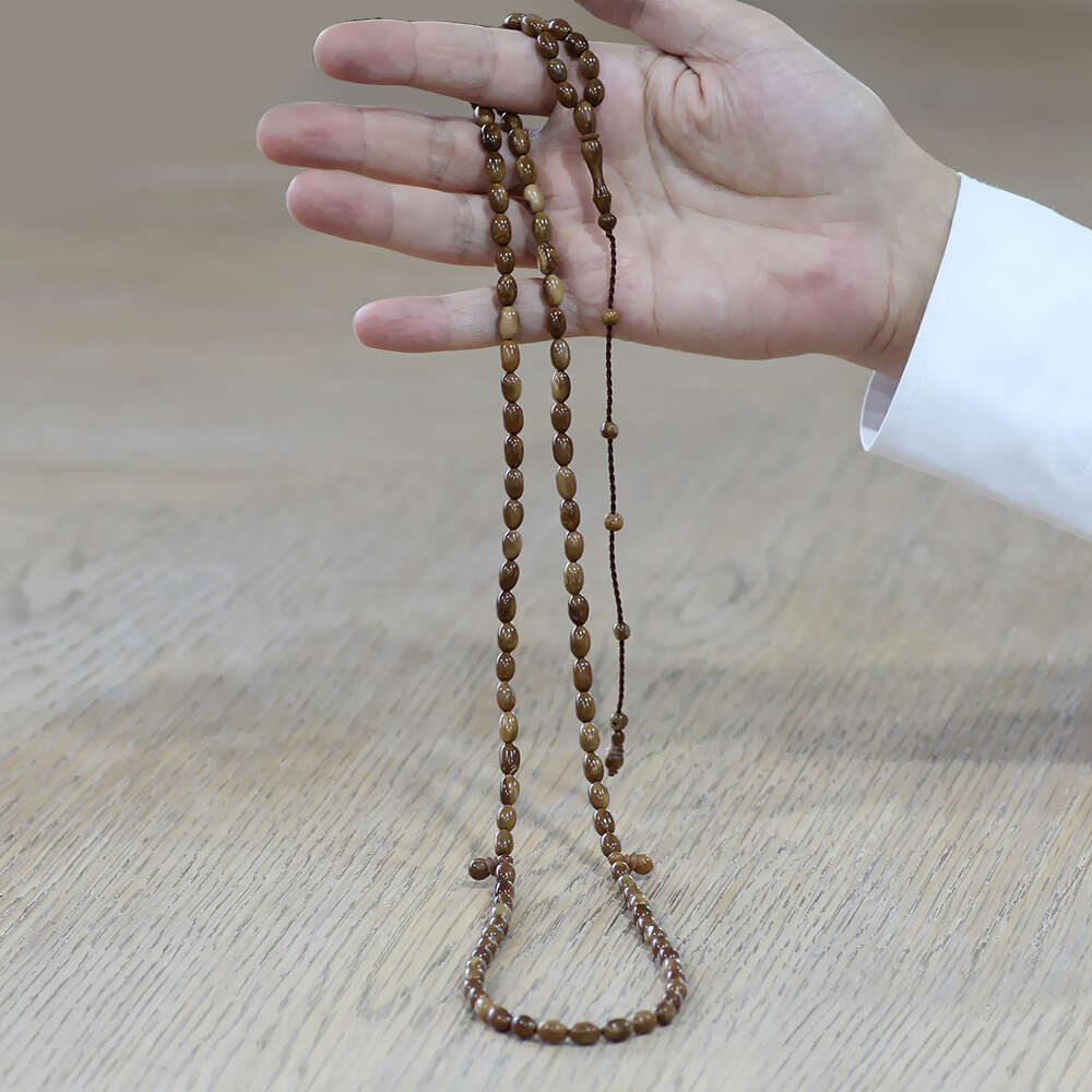 Kuka Namaz Tesbihi - Sistemli - Kahverengi - Özell Kesim - 2