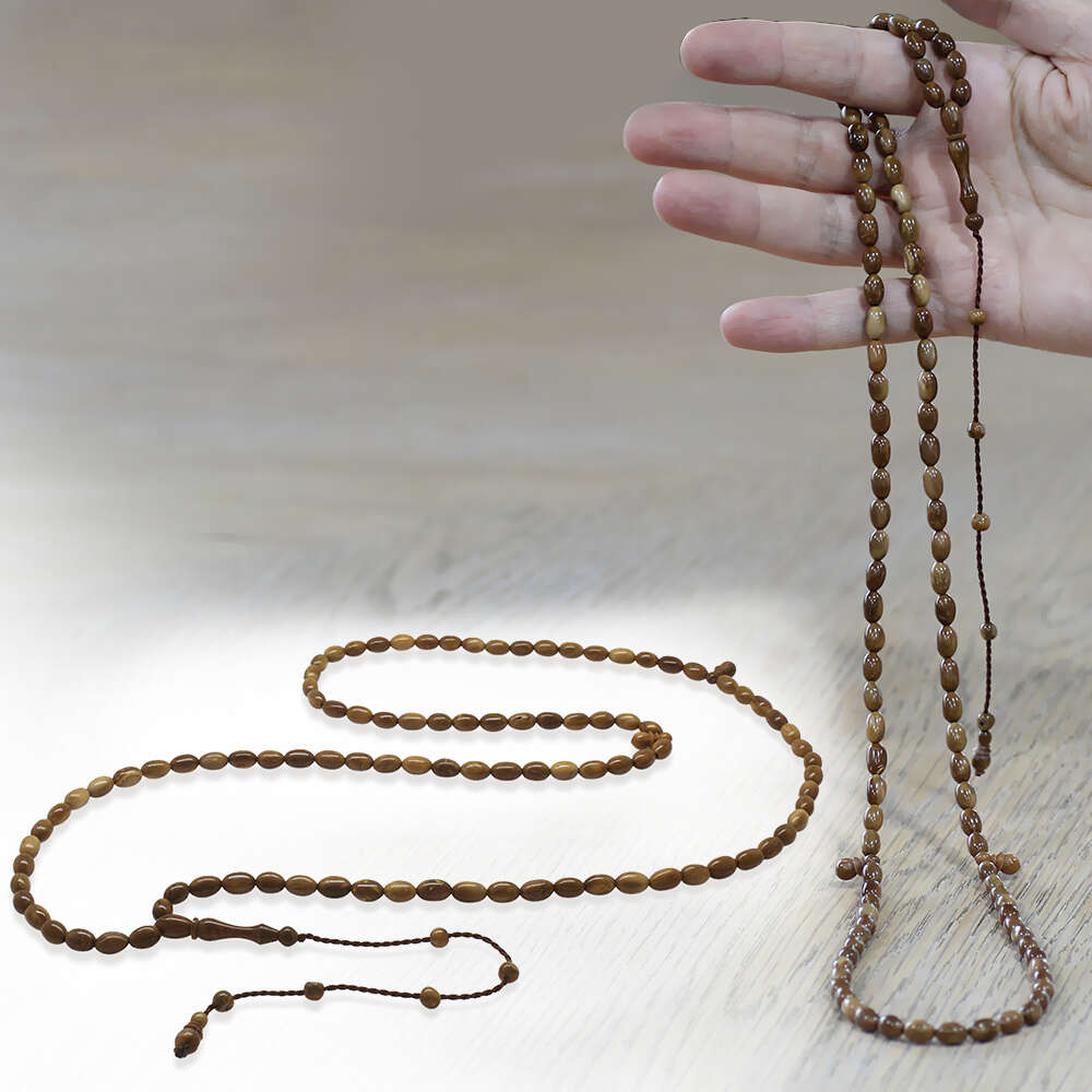 Kuka Namaz Tesbihi - Sistemli - Kahverengi - Özell Kesim - 1