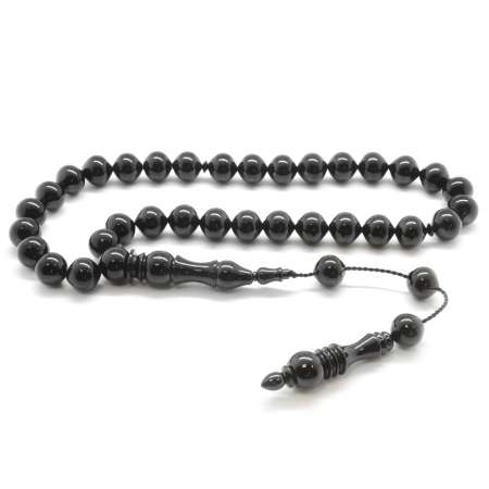 Kumpas İşçilikli İstanbul Kesim Erzurum Oltu Taşı Tesbih - Tesbihane