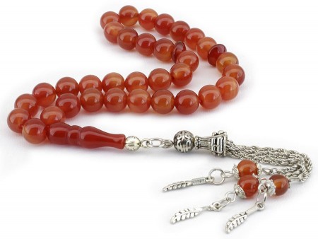 Küre Kesim Akik Doğaltaş Tesbih - Tesbihane