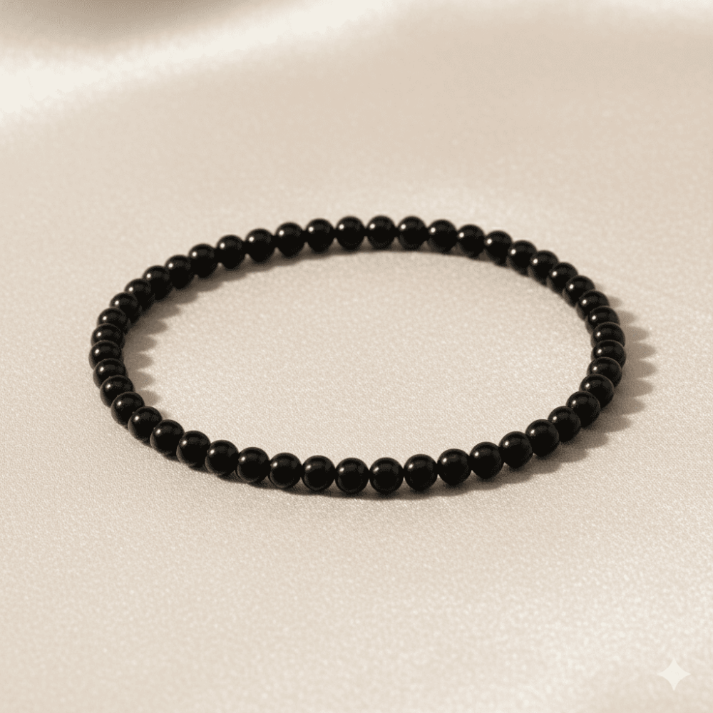 Küre Kesim Vişne Rengi Doğal Damla Kehribar Erkek Bileklik - 3