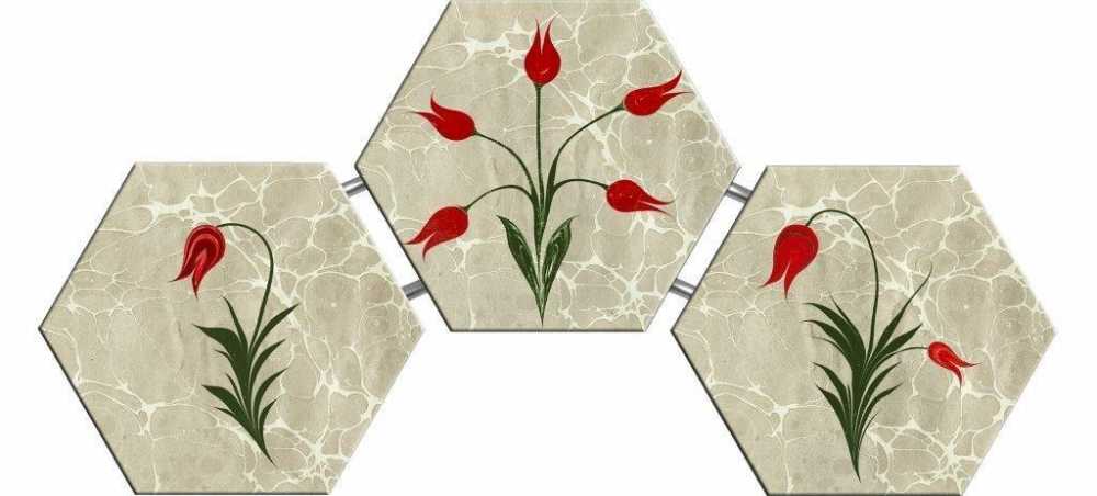 Lale Temalı Kanvas Tablo - 2