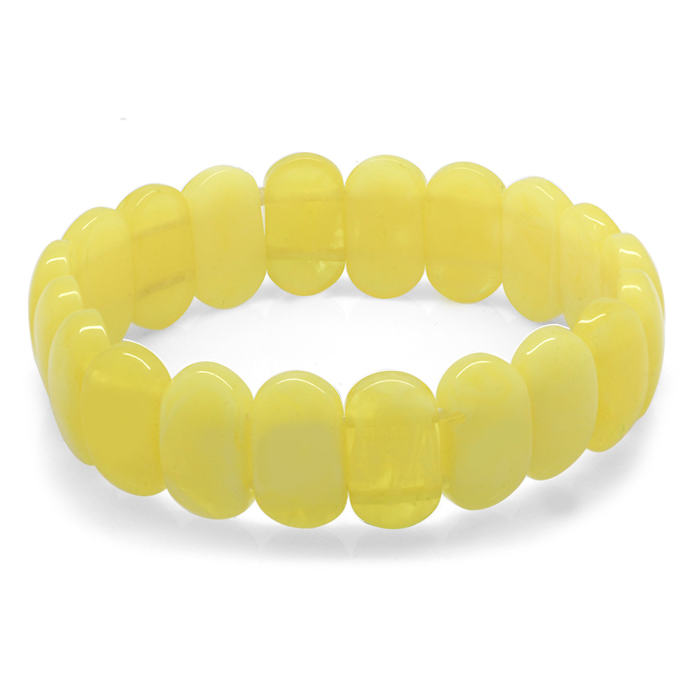Limon Sarısı Beyrut Kehribar Rolex Bileklik - 2