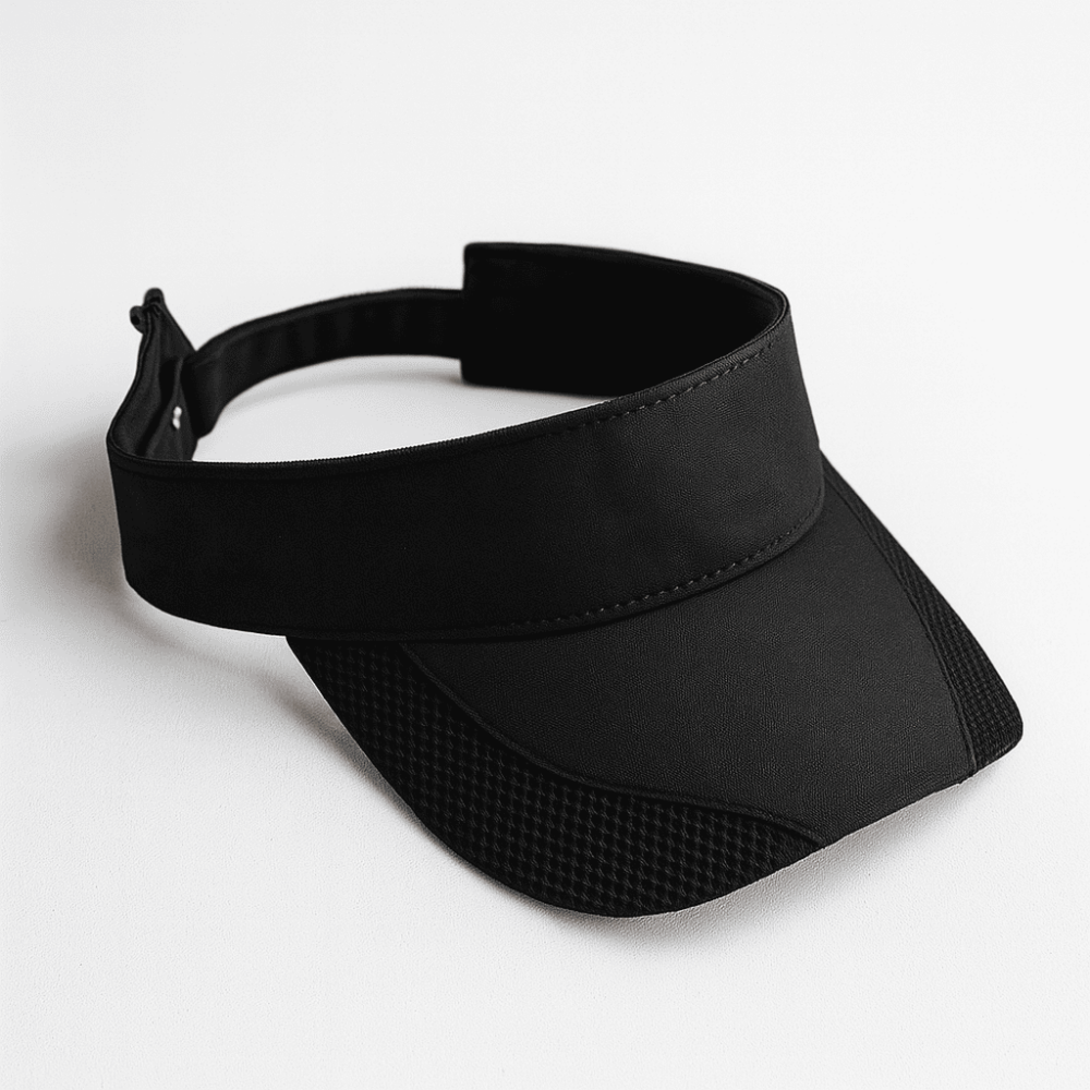 Kişiye Özel Harf Nakışlı Siyah Mikro Kumaş Ayarlanabilir Unisex Tenis Şapkası - 5