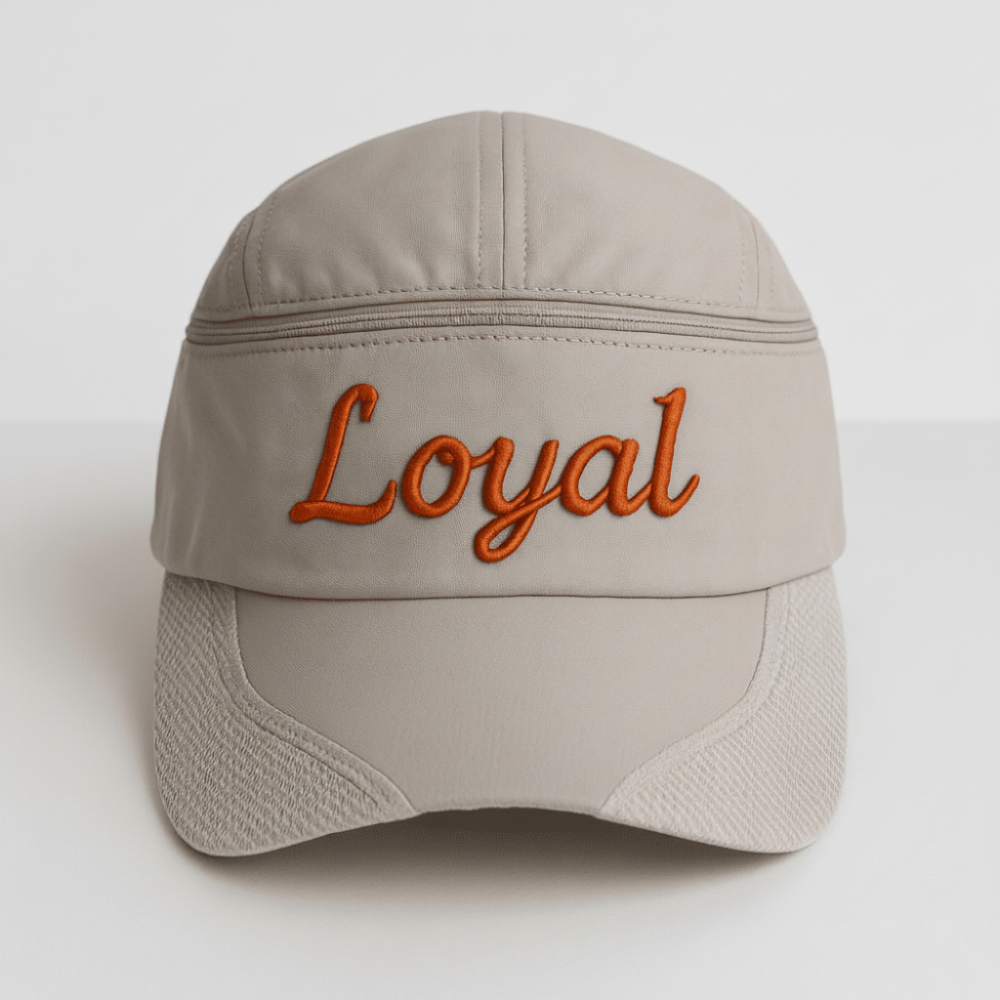 İsme Özel Nakışlı Gri Mikro Kumaş Ayarlanabilir Unisex Tenis Şapkası - 6