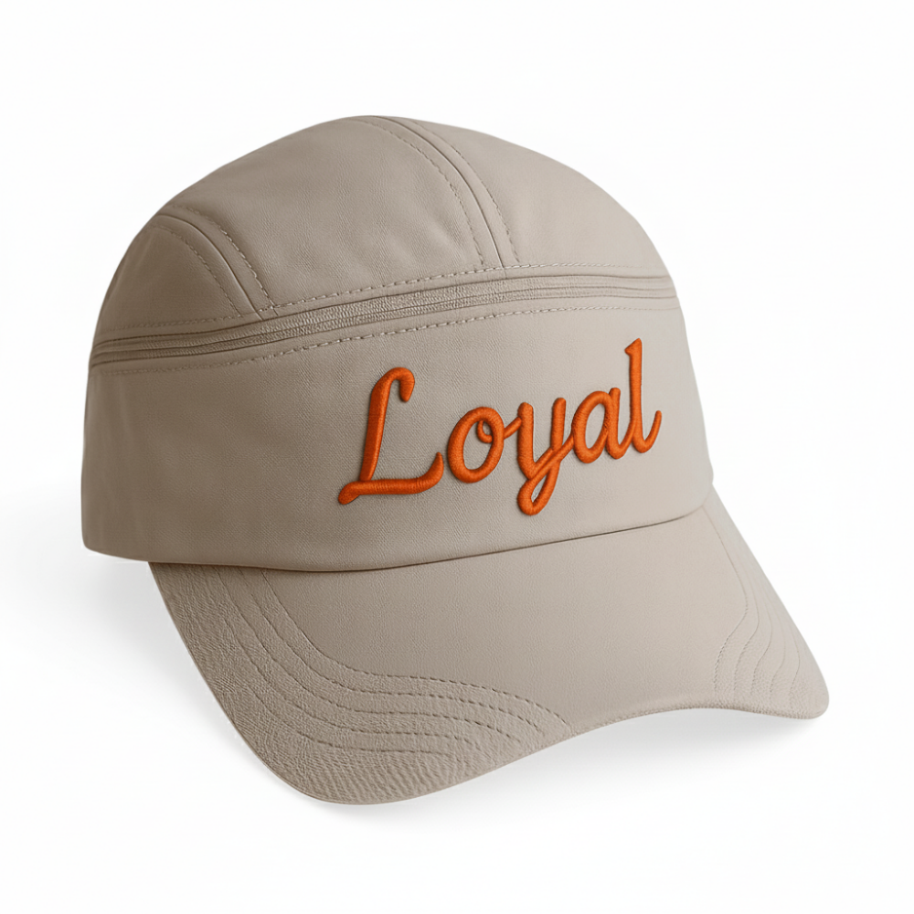 İsme Özel Nakışlı Gri Mikro Kumaş Ayarlanabilir Unisex Tenis Şapkası - 5