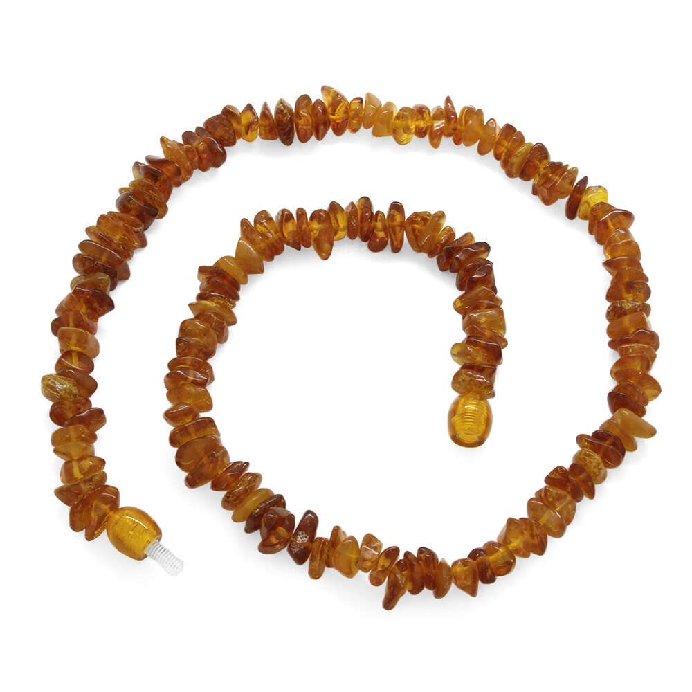Doğal Damla Kehribar Kolye (Model-2) - 1