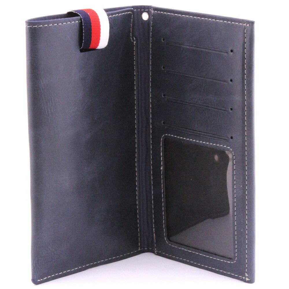 Deri Cüzdan & Telefon Kılıfı iPhone 6-7-8 Plus / Samsung 5,5 inç tüm telefonlar (Model-8) - 2