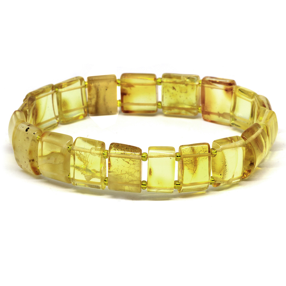 Doğal Damla Kehribar Rolex Bileklik - 3