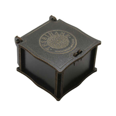 Özel Renk Ahşap Hediye Yüzük Alyans Kutusu - Tesbihane