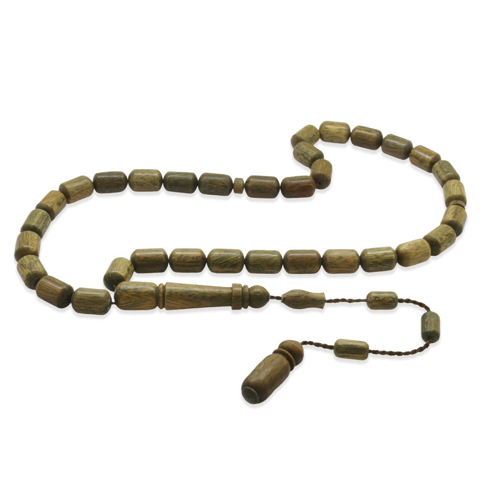 Pelesenk Tesbih - Sistemli - Kahverengi - Kapsül Kesim - 4