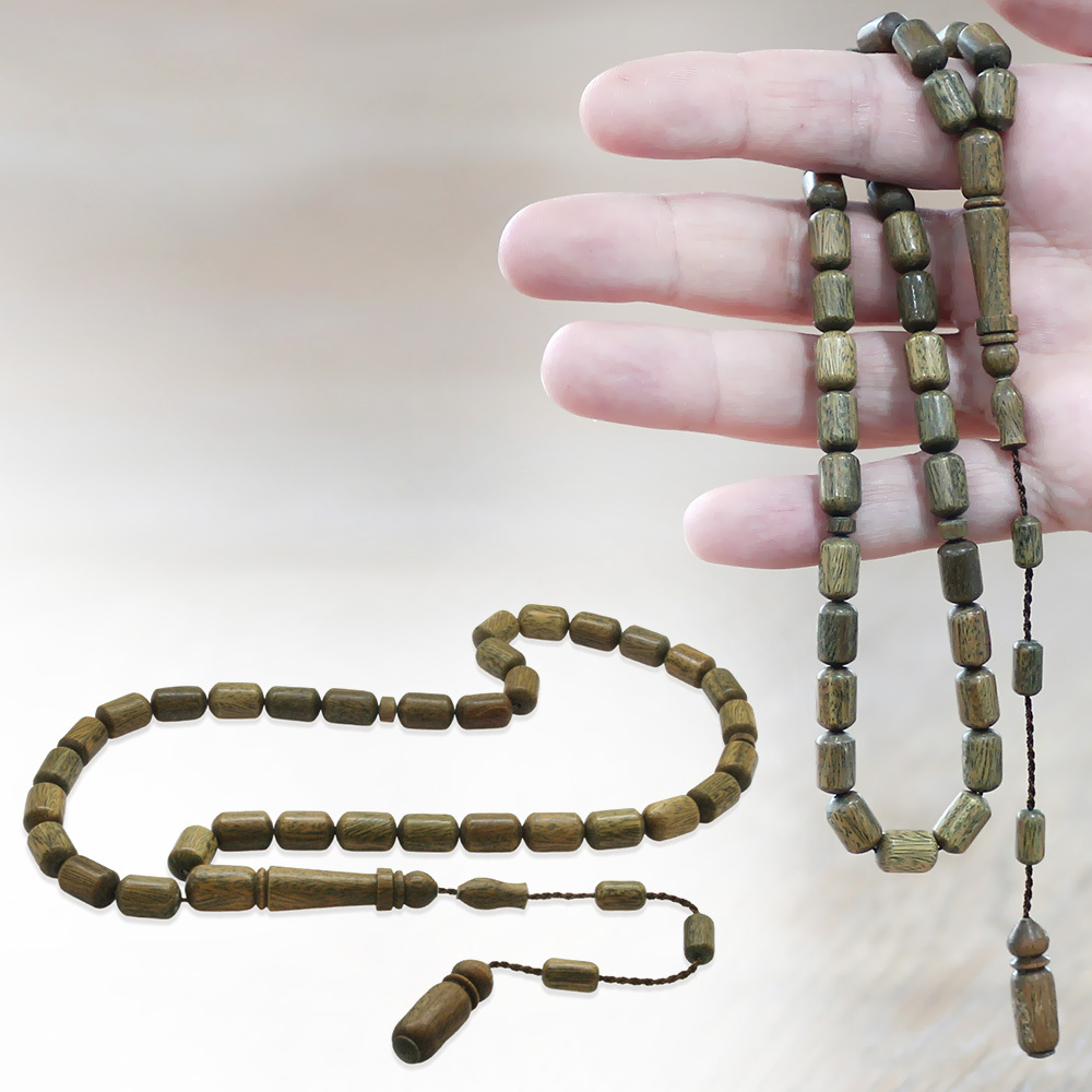 Pelesenk Tesbih - Sistemli - Kahverengi - Kapsül Kesim - 1