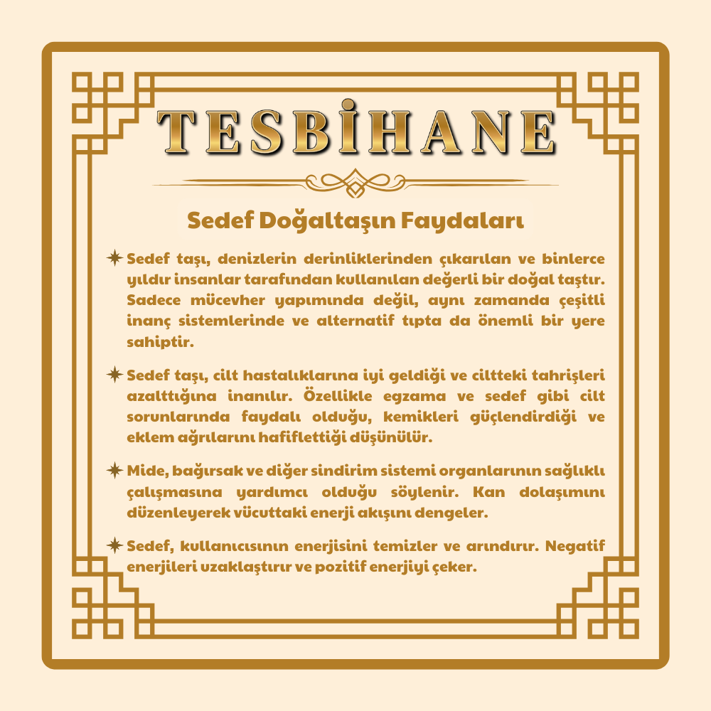 Sedef Taşlı Yonca Yaprağı Tasarım 925 Ayar Gümüş Kadın Yüzük - 7