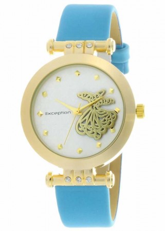 Semazen Tasarım Bebe Mavisi Exception Bayan Kol Saati - Exception