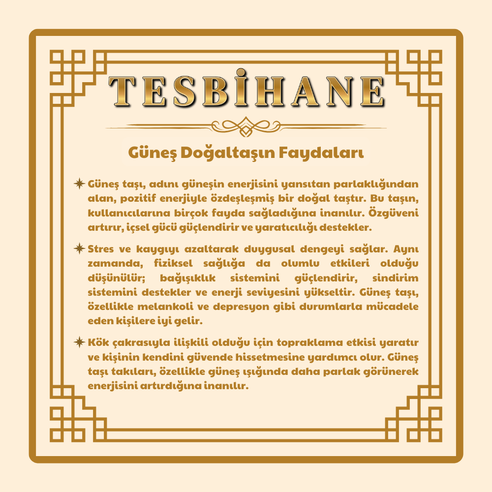 Gümüş Renk Metal Zincirli Amorf Güneş Taşı Doğaltaş Kadın Kolye - 3