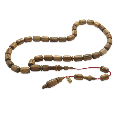 Sistemli Ahmet Özdemir Usta İşçilikli Kapsül Kesim Koleksiyonluk Öd Ağacı Tesbih - Tesbihane