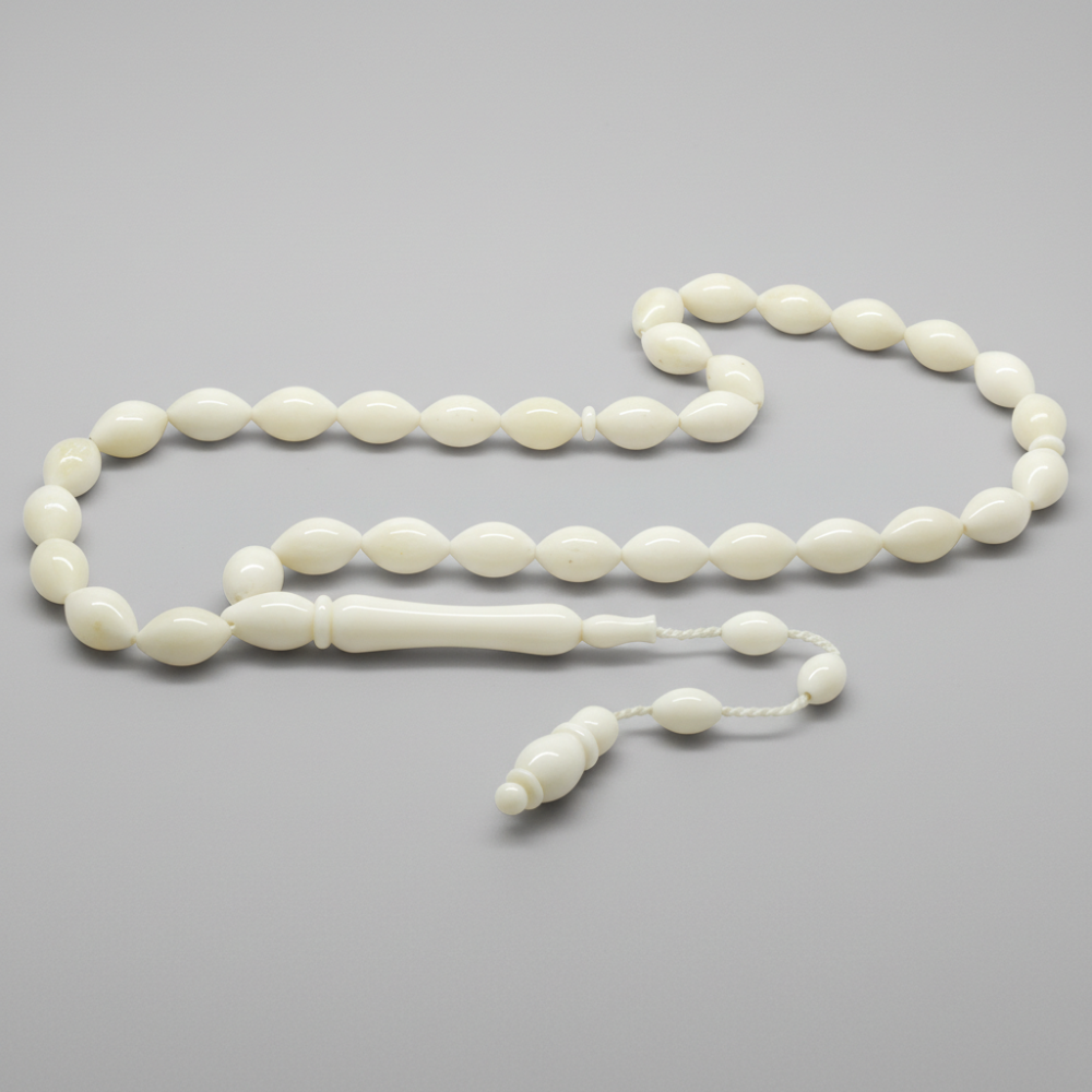 Sistemli Arpa Kesim Deve Kemiği Tesbih - 2