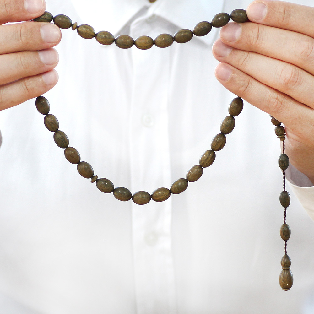 Sistemli Arpa Kesim İri Boy Kolleksiyonluk Pelesenk Tesbih - 4