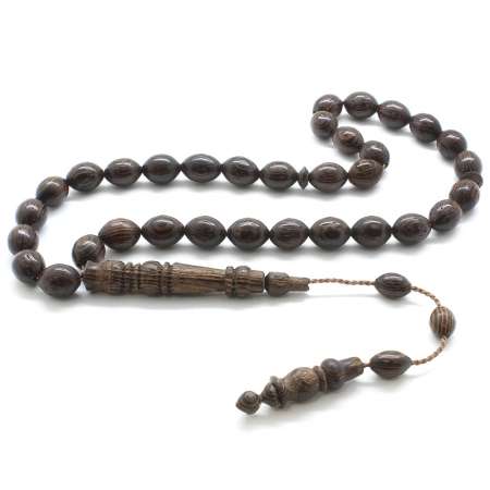 Sistemli Arpa Kesim Venge Ağacı Tesbih - Tesbihane