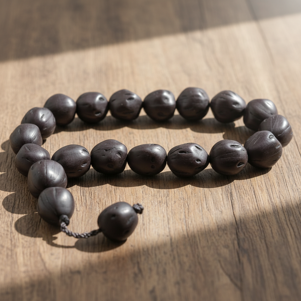 Sistemli Doğal Kesim Mor Renk Kokulu Andız Ağacı Efe Tesbih - 2