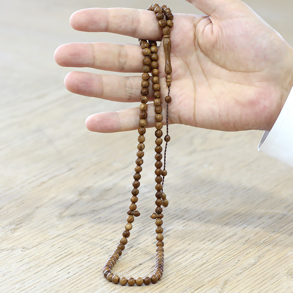 Sistemli Exclusive Renk Küre Kesim 99 Taneli Kuka Namaz Tesbihi - 3