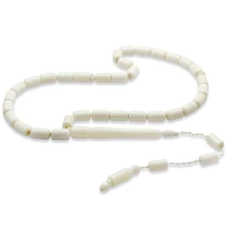 Sistemli İmame İşçilikli Kapsül Kesim Deve Kemiği Tesbih - Tesbihane