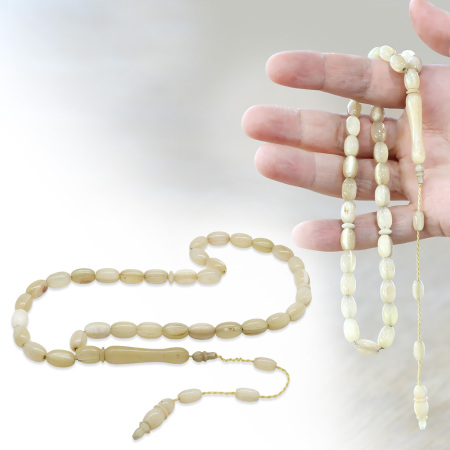 Sistemli Kapsül Kesim Koç Boynuzu Tesbih - Tesbihane