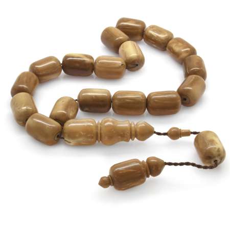 Sistemli Kapsül Kesim Naturel Kuka Efe Tesbih - Tesbihane