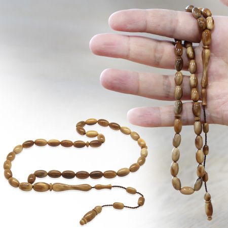 Sistemli Kuka Tesbih – Kahverengi– Kapsül Kesim - Tesbihane