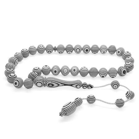 Sistemli Küre Kesim Arizona Galalit Tesbih - STOKYOK