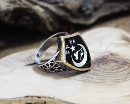 Siz İsteyin Biz Yapalım - Kişiye Özel Yazılı 925 Ayar Gümüş Yüzük -51- - Tesbihane